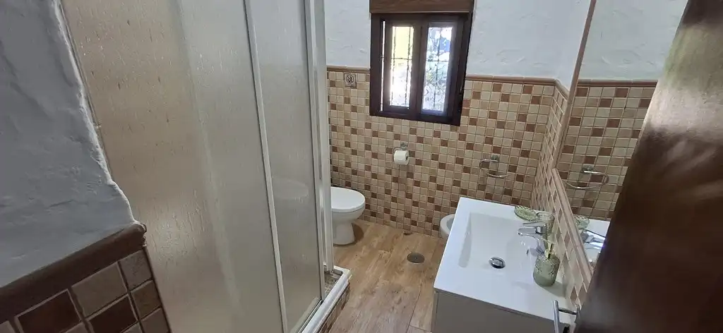 Bany de Casa o xalet de lloguer en Tarifa amb Jardí privat, Piscina i Moblat