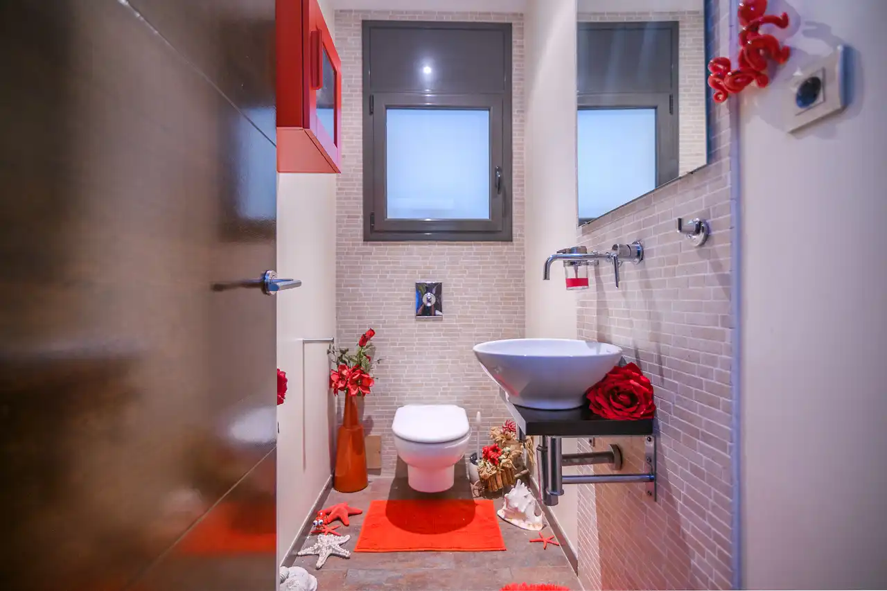 Baño de Casa o chalet de alquiler en Begues con Aire acondicionado, Calefacción y Jardín privado