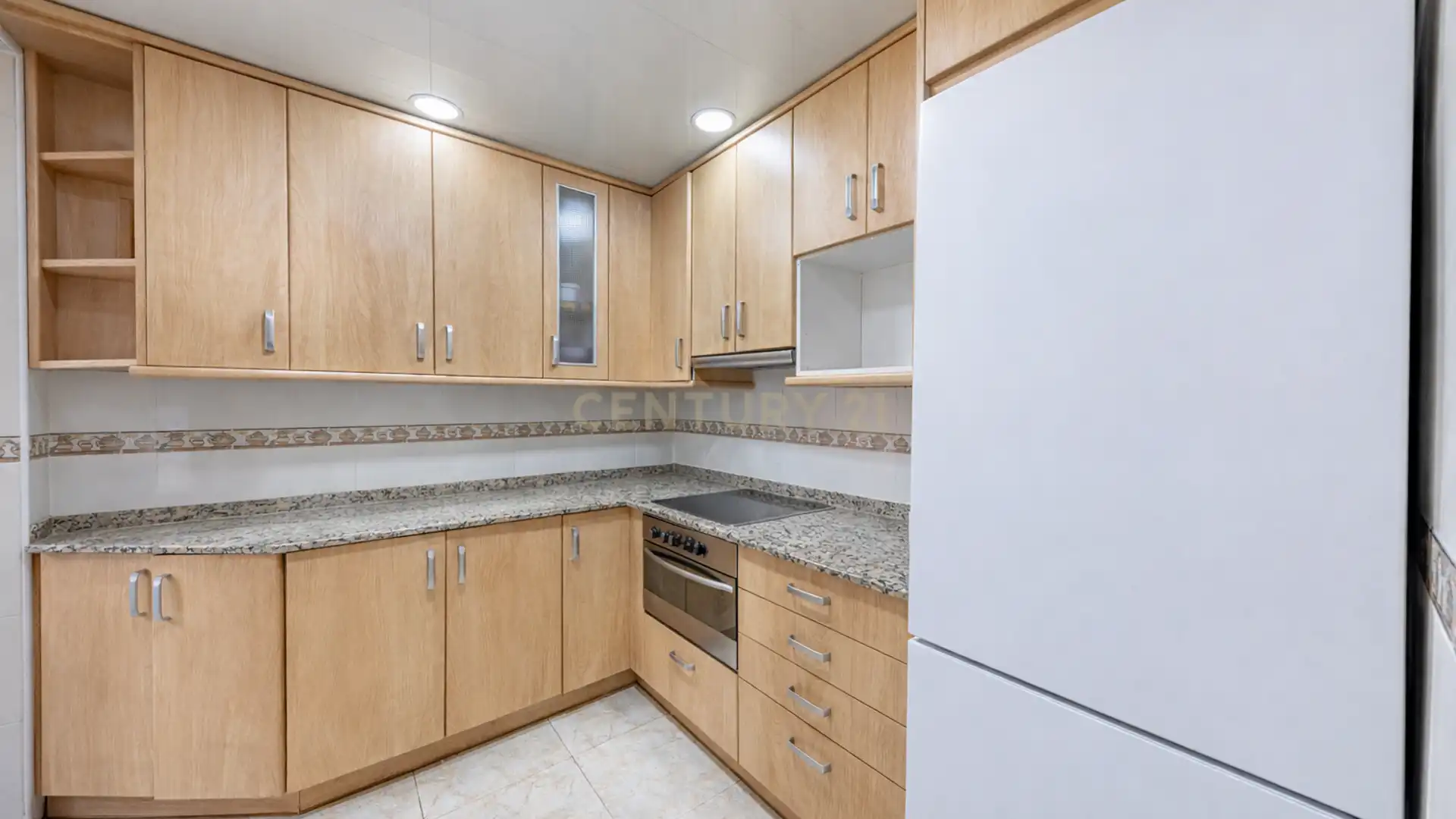 Kitchen of Apartments for sale in Badalona  with Air Conditioner and Balcony