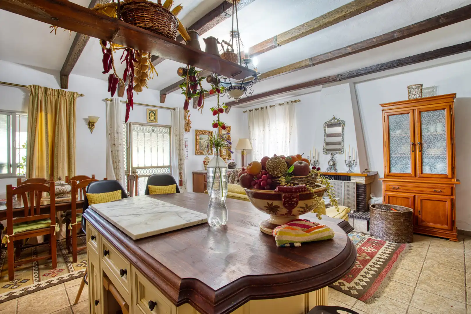 Cocina de Casa o chalet en venta en San Martín del Tesorillo con Jardín privado y Terraza