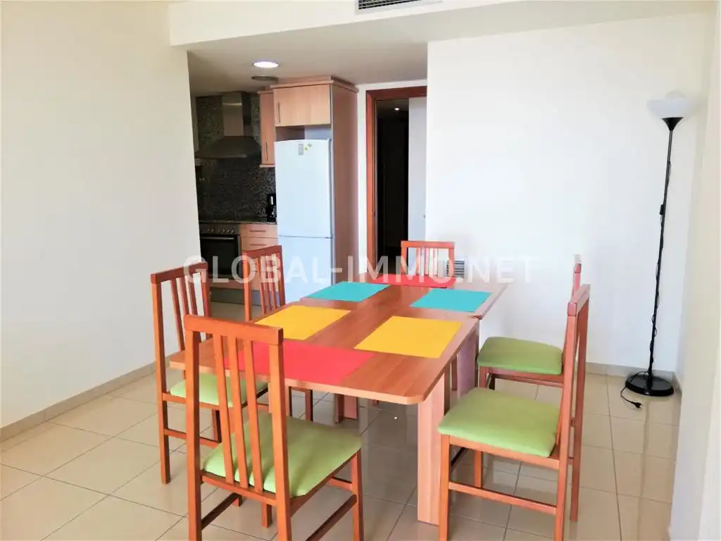 Menjador de Apartament en venda en Roses amb Aire condicionat, Calefacció i Terrassa