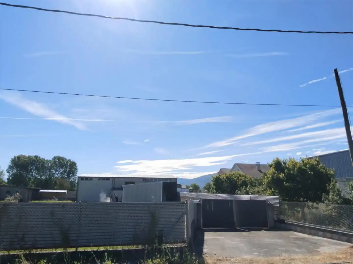 Vista exterior de Terreno en venta en Carracedelo