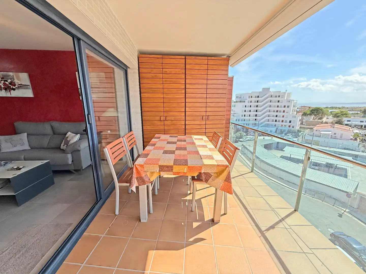 Terraza de Apartamento en venta en Roses con Aire acondicionado, Calefacción y Terraza