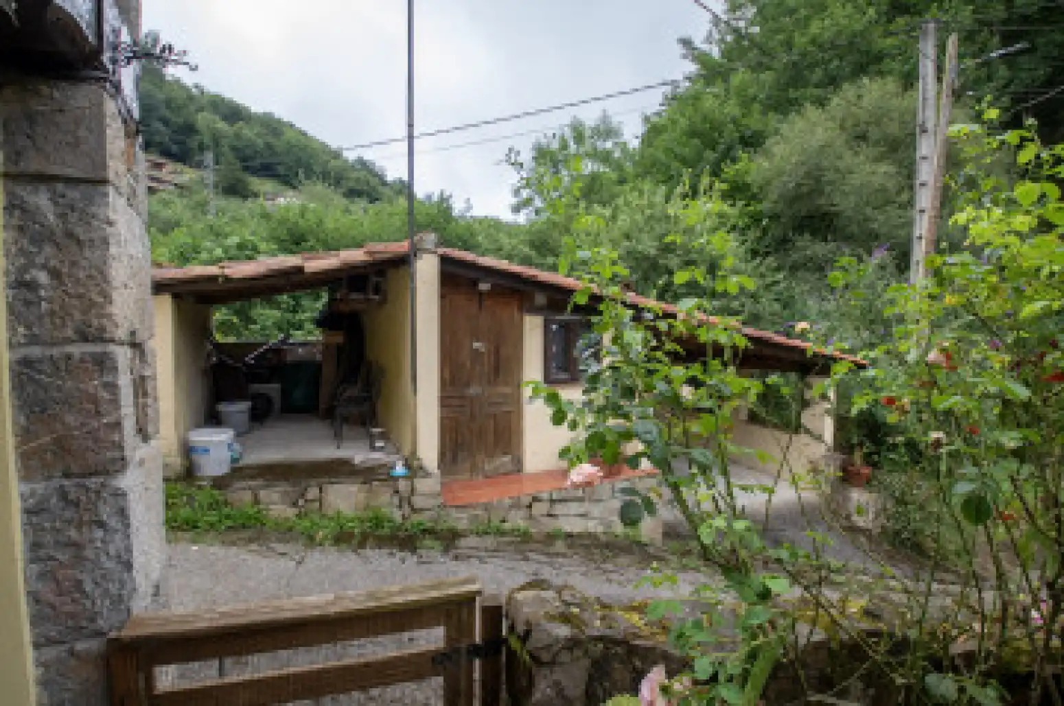 Vista exterior de Casa o chalet en venta en Cabranes con Calefacción, Jardín privado y Terraza