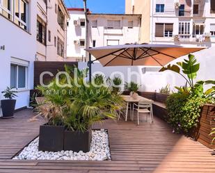 Terrace of Flat to rent in  Valencia Capital  with Air Conditioner, Terrace and Balcony