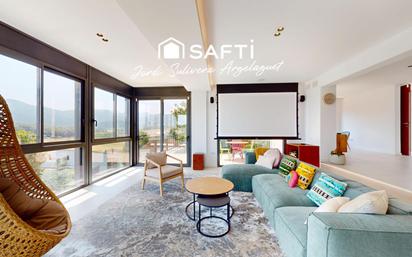 Living room of House or chalet for sale in Banyoles  with Air Conditioner, Heating and Terrace