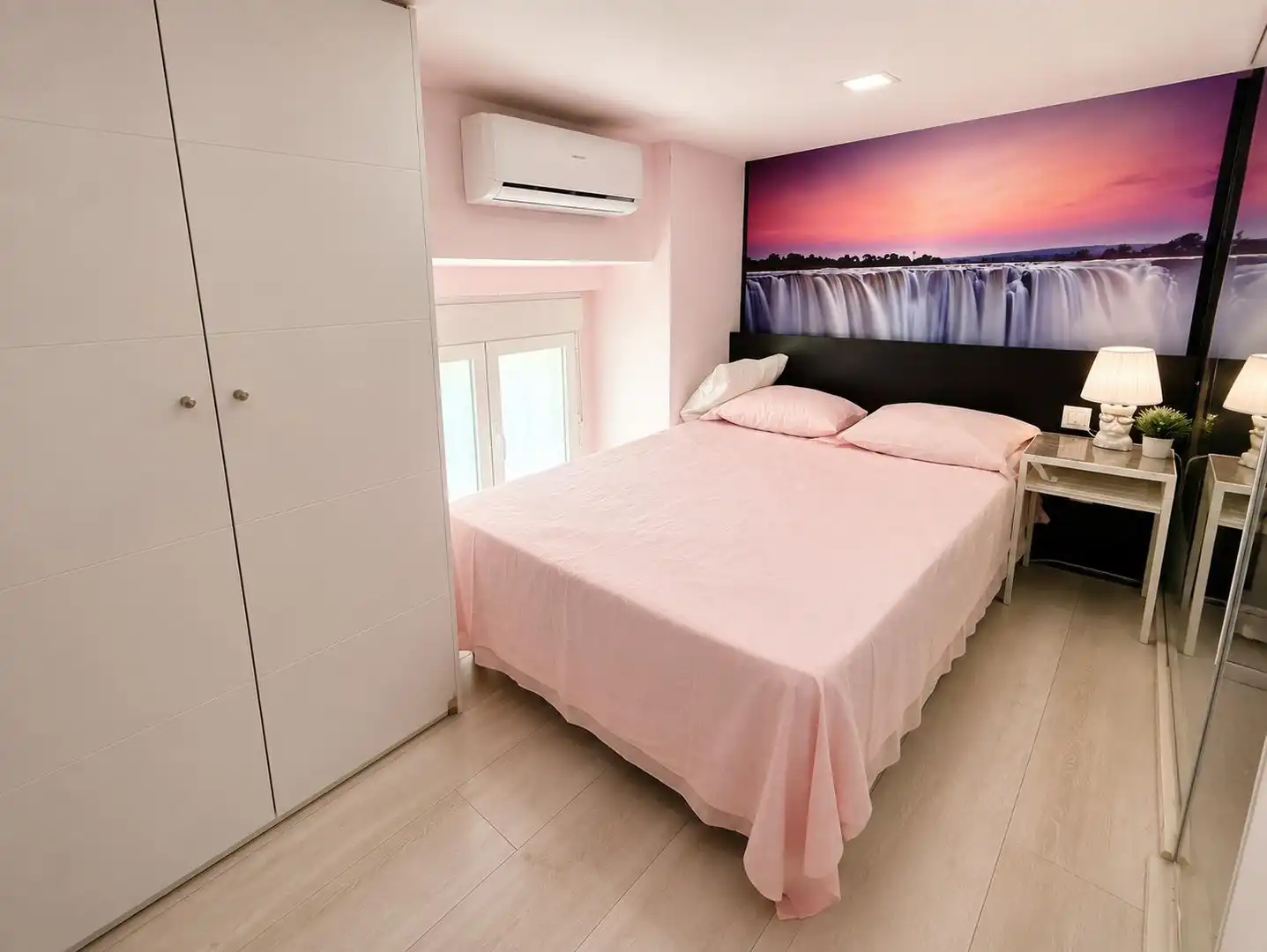 Schlafzimmer von Maisonette zur Miete in Madrid