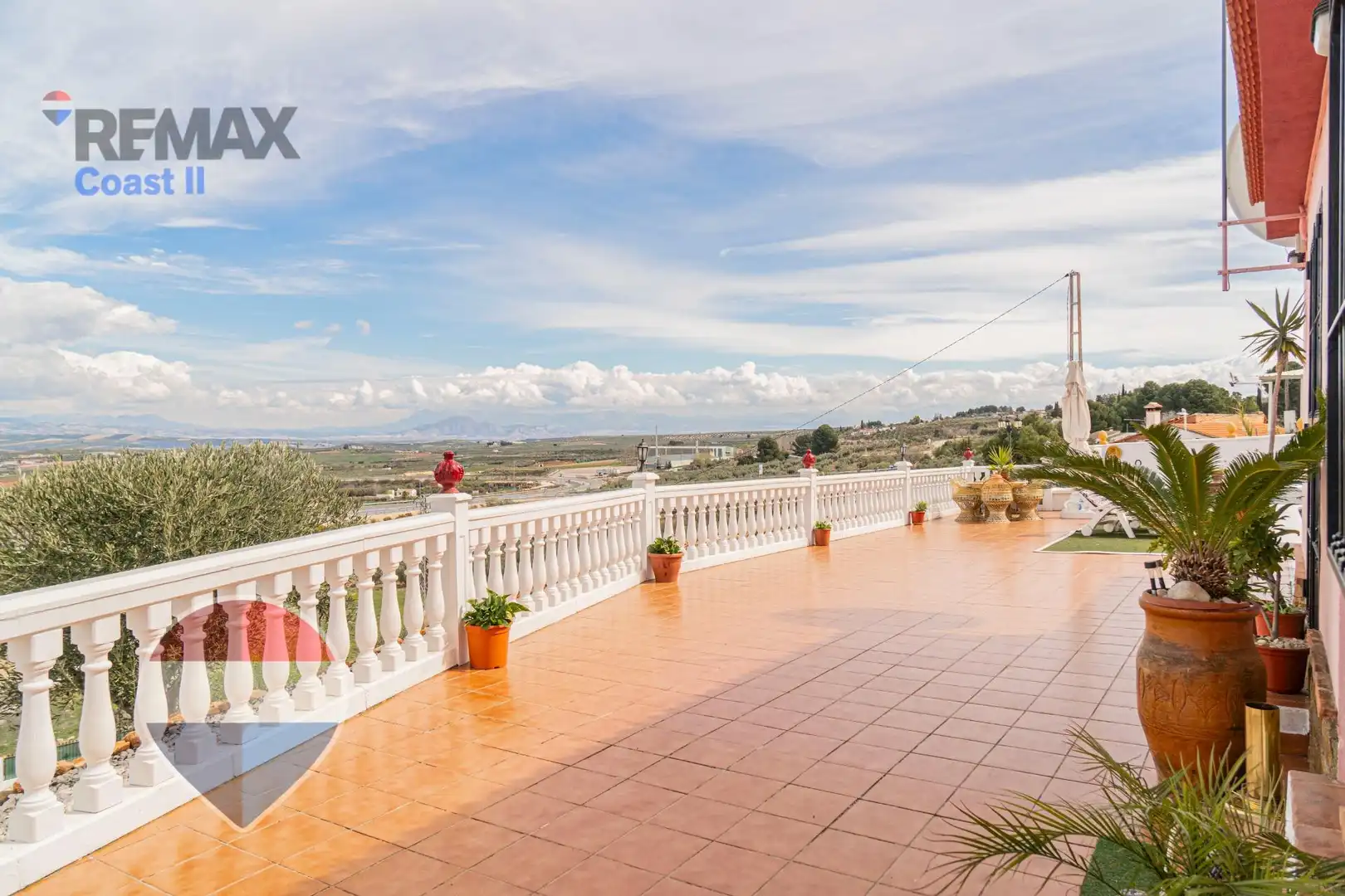 Vista exterior de Casa o chalet en venta en Moraleda de Zafayona con Aire acondicionado, Calefacción y Jardín privado