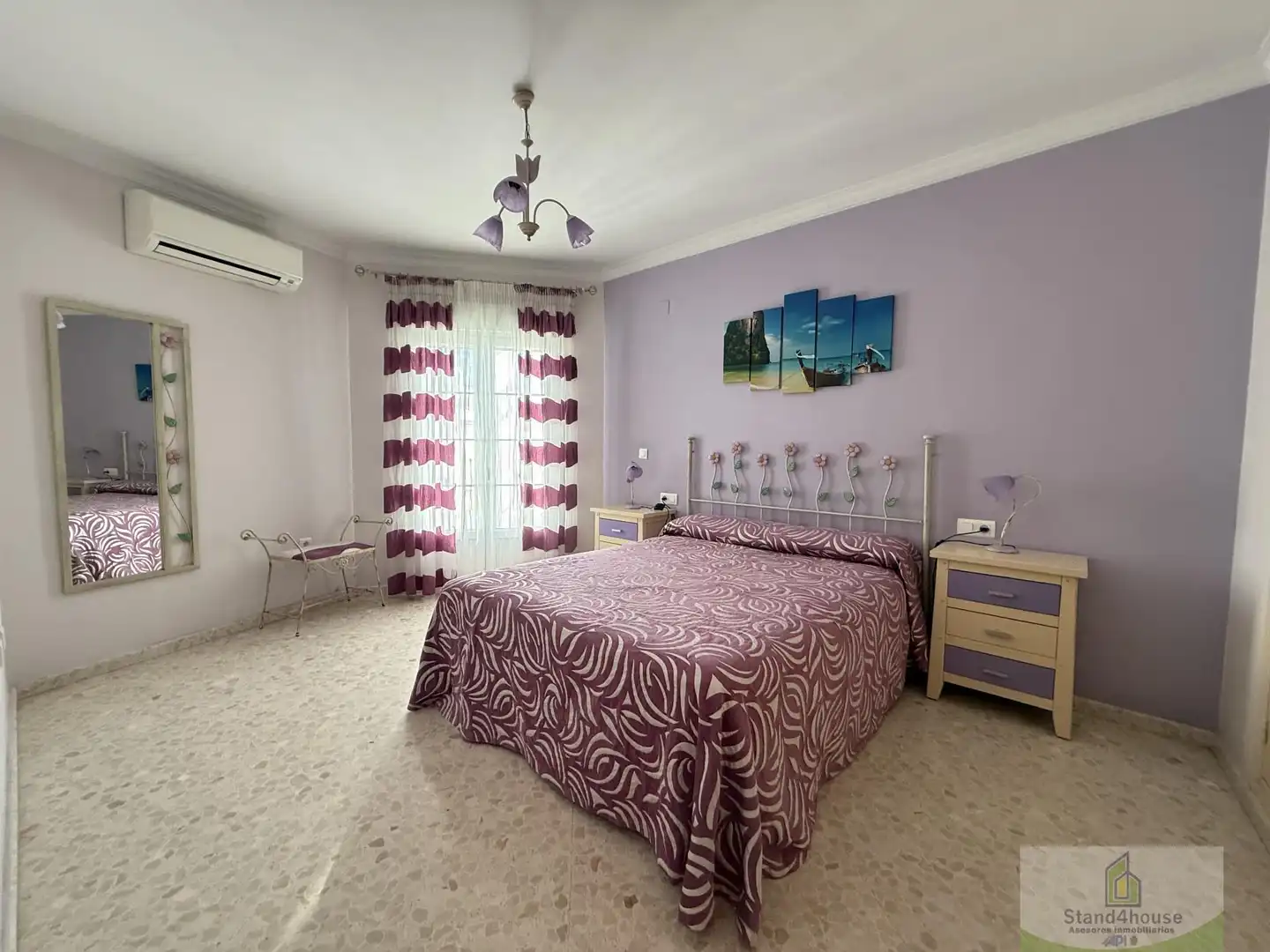 Bedroom of Flat for sale in Bollullos Par del Condado  with Air Conditioner, Heating and Storage room