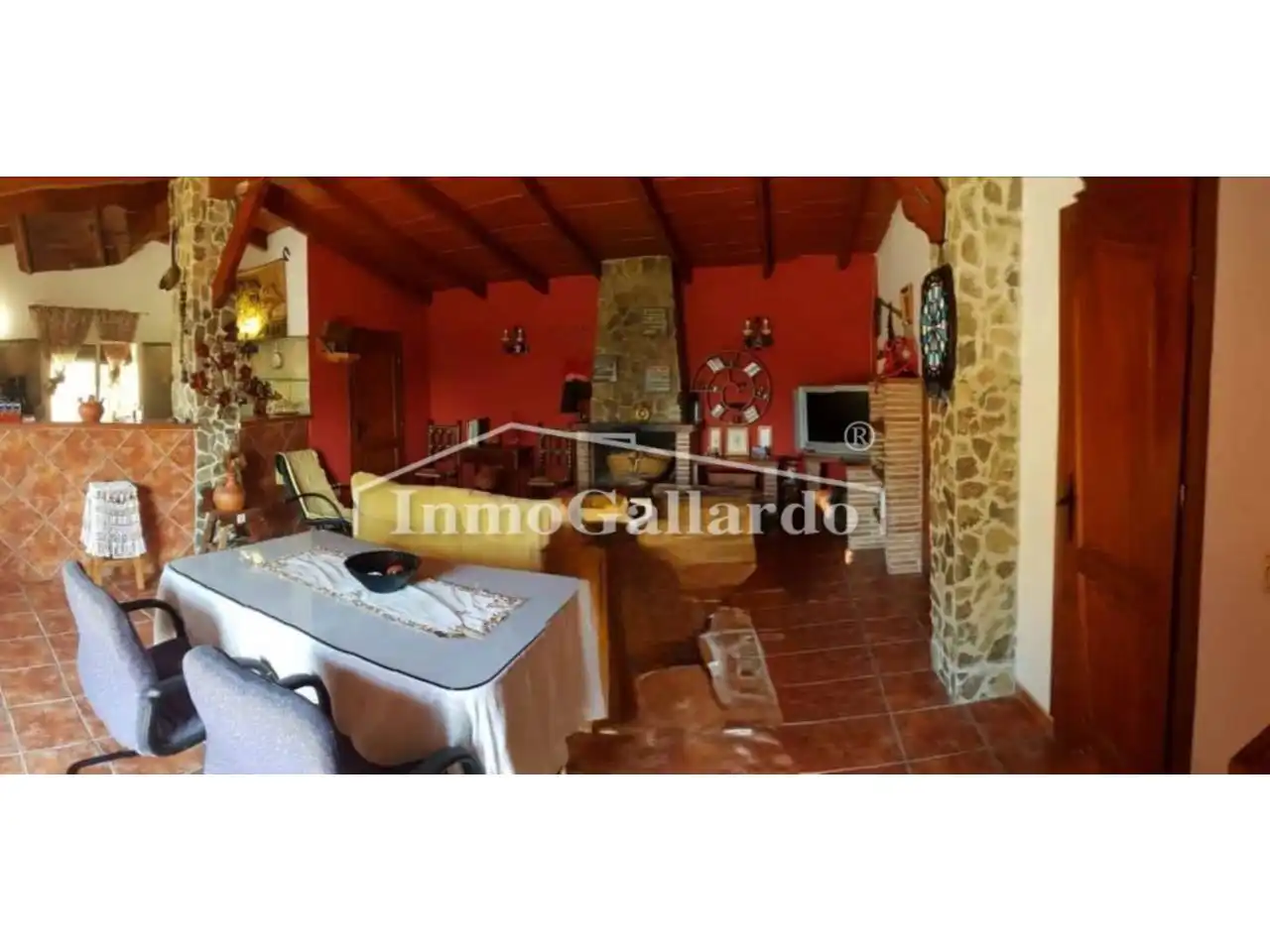Sala d'estar de Finca rústica en venda en Málaga
