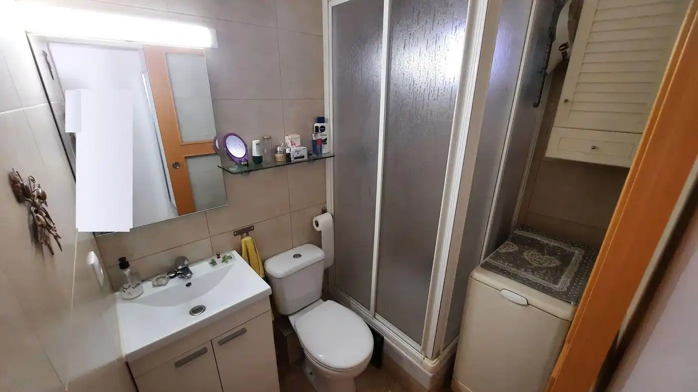 Bathroom of Apartments for sale in La Ràpita  with Air Conditioner, Parquet flooring and Furnished