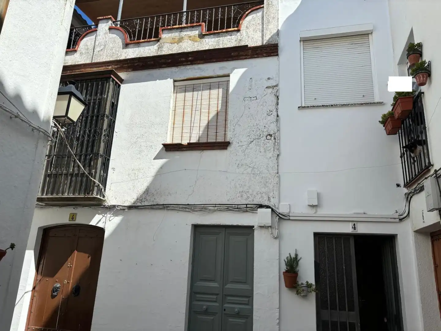 Vista exterior de Casa o xalet en venda en Olvera amb Terrassa