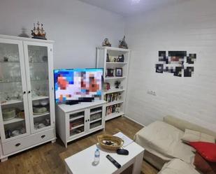 Living room of Flat for sale in  Cádiz Capital  with Air Conditioner, Heating and Parquet flooring