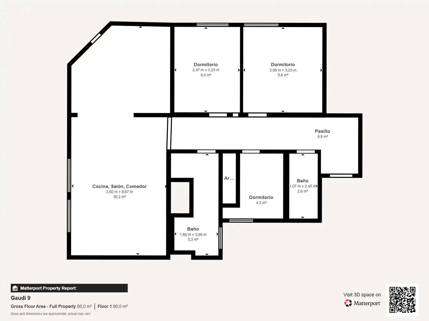 Piso en venta en Reus con Aire acondicionado, Calefacción y Parquet