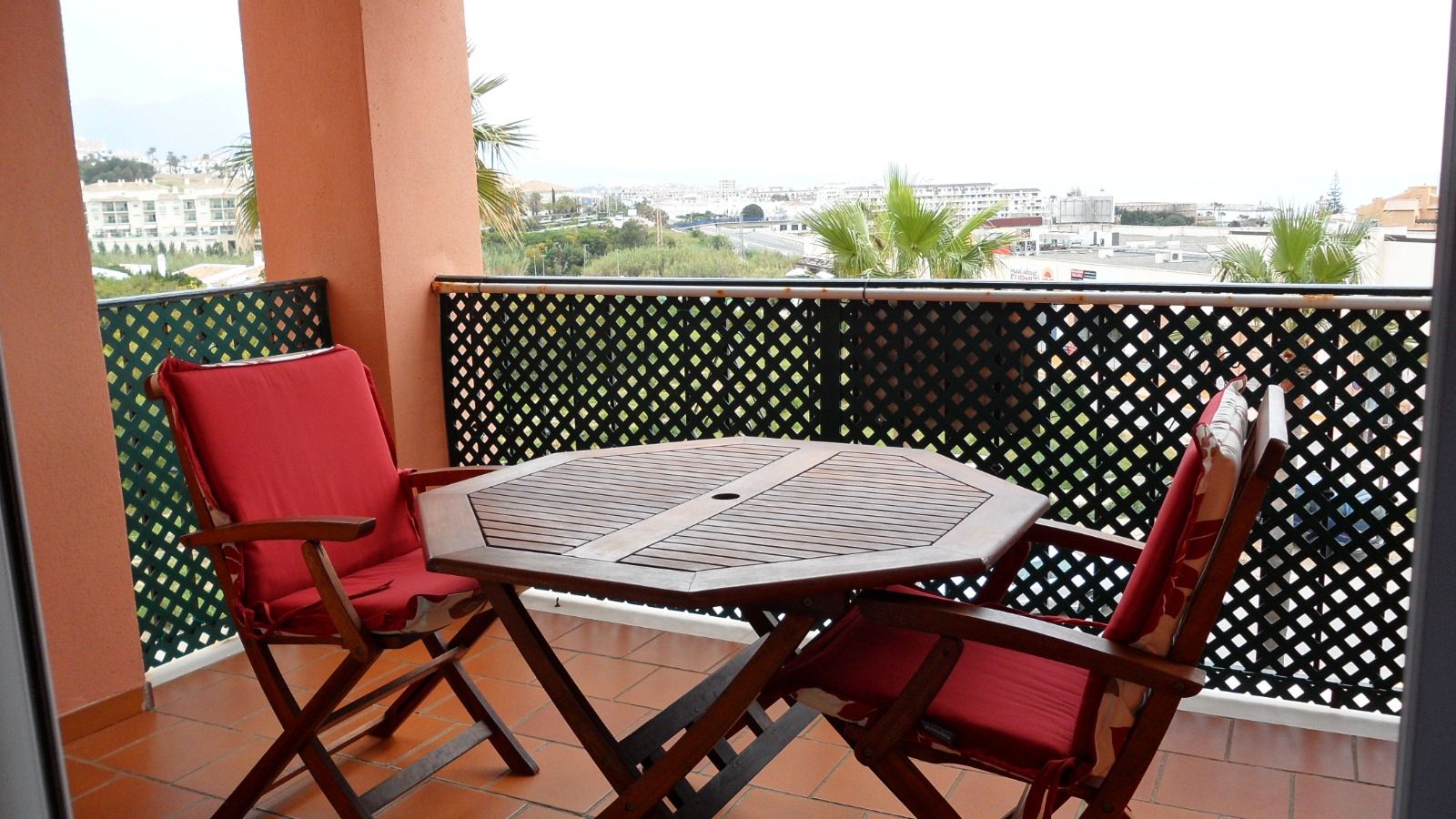 Terrace of Flat for sale in Manilva  with Community pool