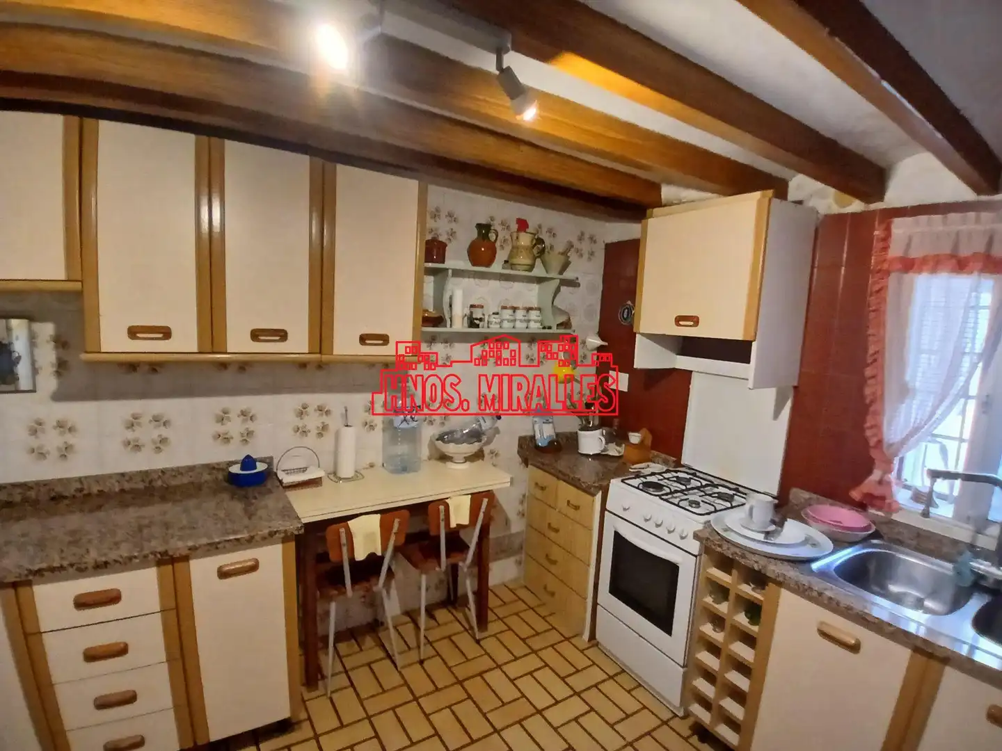 Küche von Haus oder Chalet zum Verkauf in Algueña mit Privatgarten, Terrasse und Abstellraum