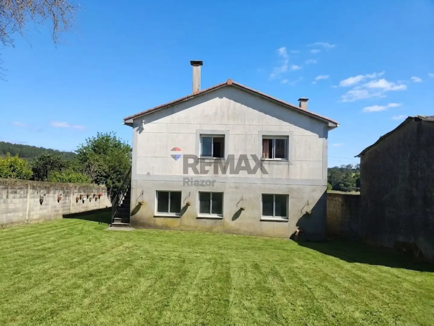 Vista exterior de Casa o chalet en venta en Arzúa con Jardín privado, Trastero y Amueblado