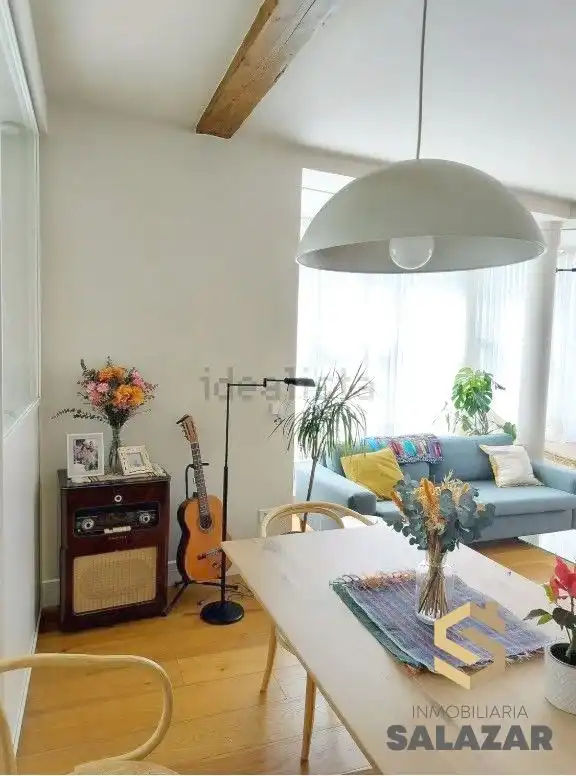 Sala de estar de Piso de alquiler en Bilbao  con Calefacción