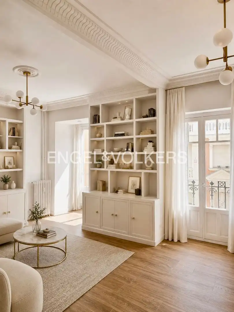 Living room of Flat for rent in Moncloa - Aravaca