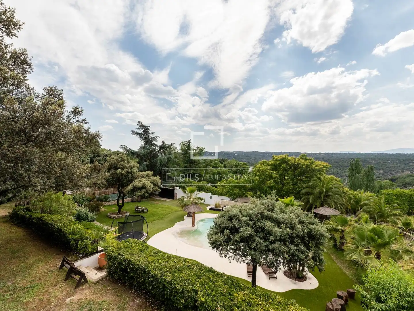 Jardín de Casa o chalet en venta en Torrelodones con Aire acondicionado, Jardín privado y Terraza