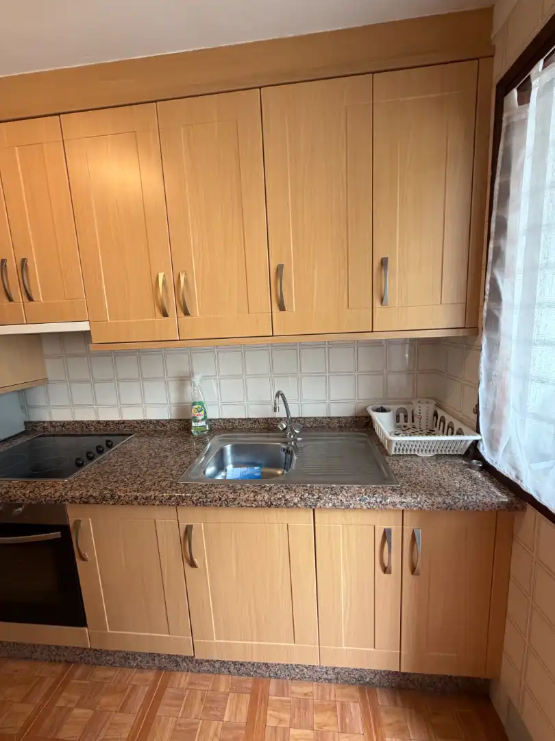 Küche von Wohnung zur Miete in Oviedo  mit Heizung, Parkett und Abstellraum