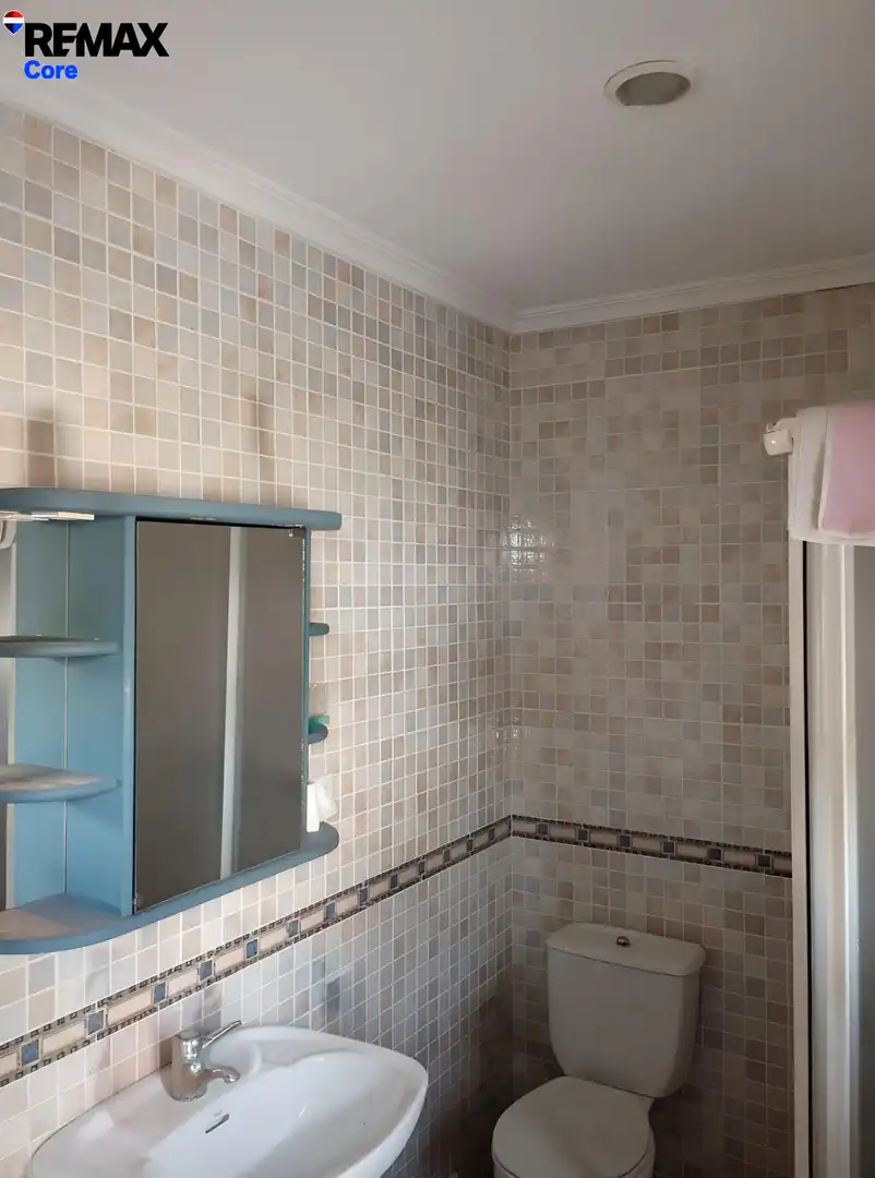 Baño de Casa o chalet en venta en Badajoz con Aire acondicionado, Jardín privado y Trastero