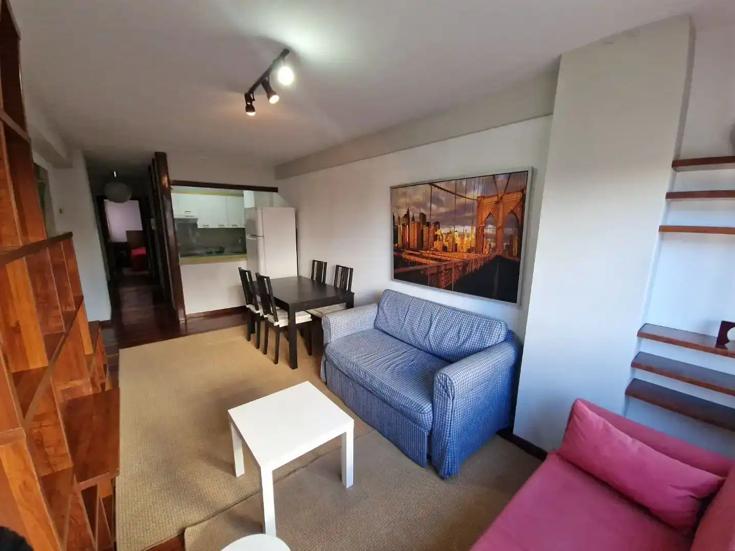 Living room of Apartments for rent in Vigo   with Parquet flooring and Furnished