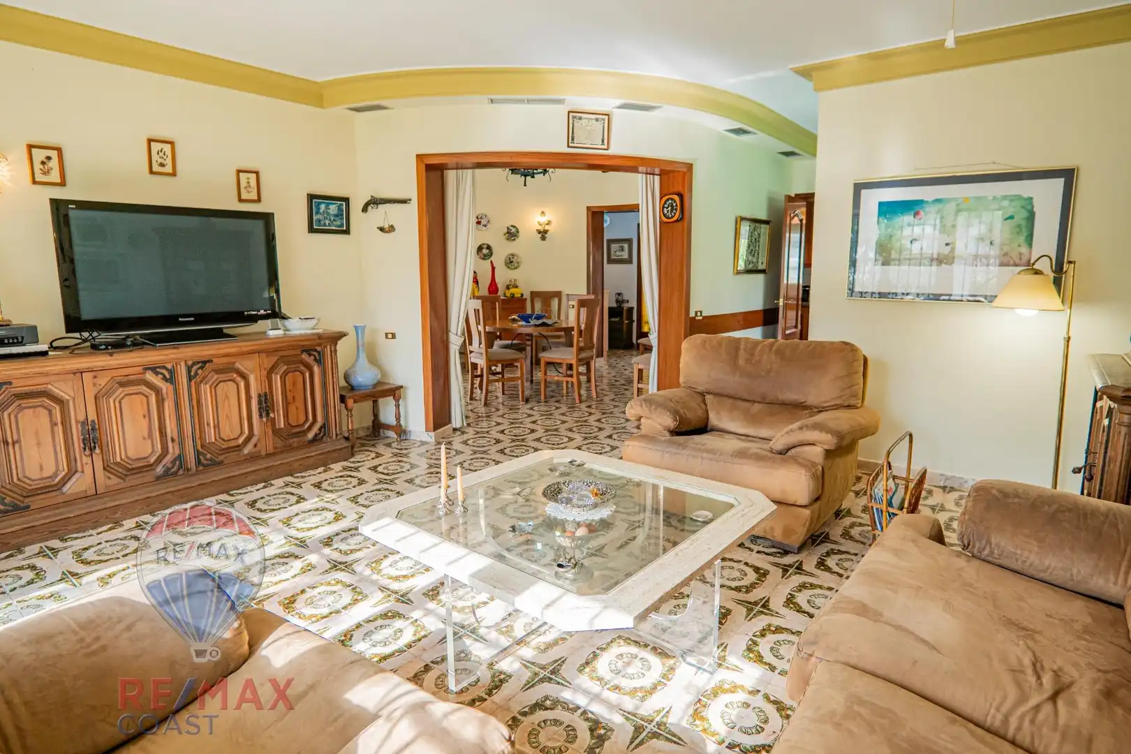 Sala de estar de Casa o chalet en venta en Torrox con Aire acondicionado, Calefacción y Jardín privado