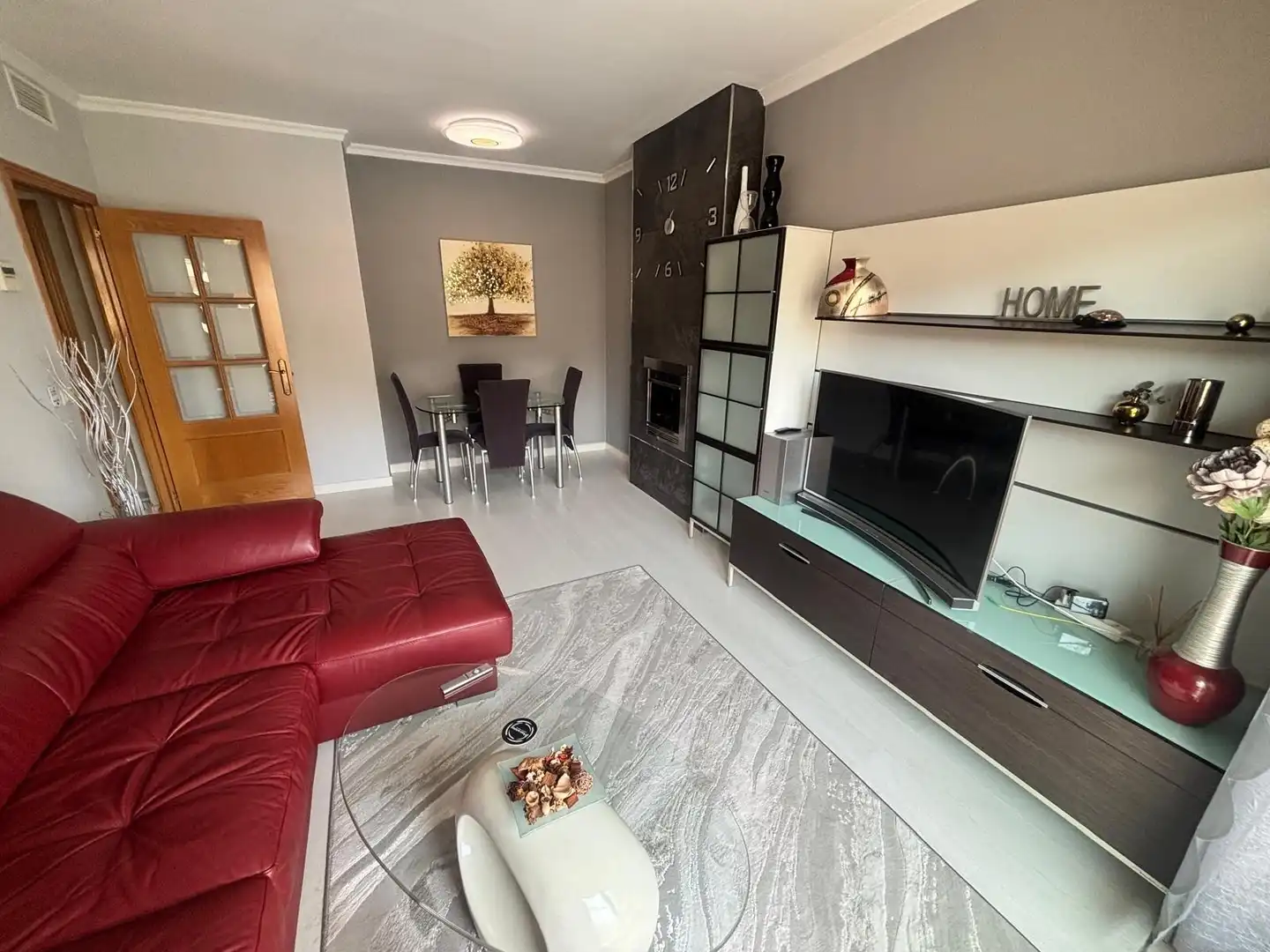 Sala de estar de Apartamento en venta en Benalmádena con Aire acondicionado, Calefacción y Jardín privado