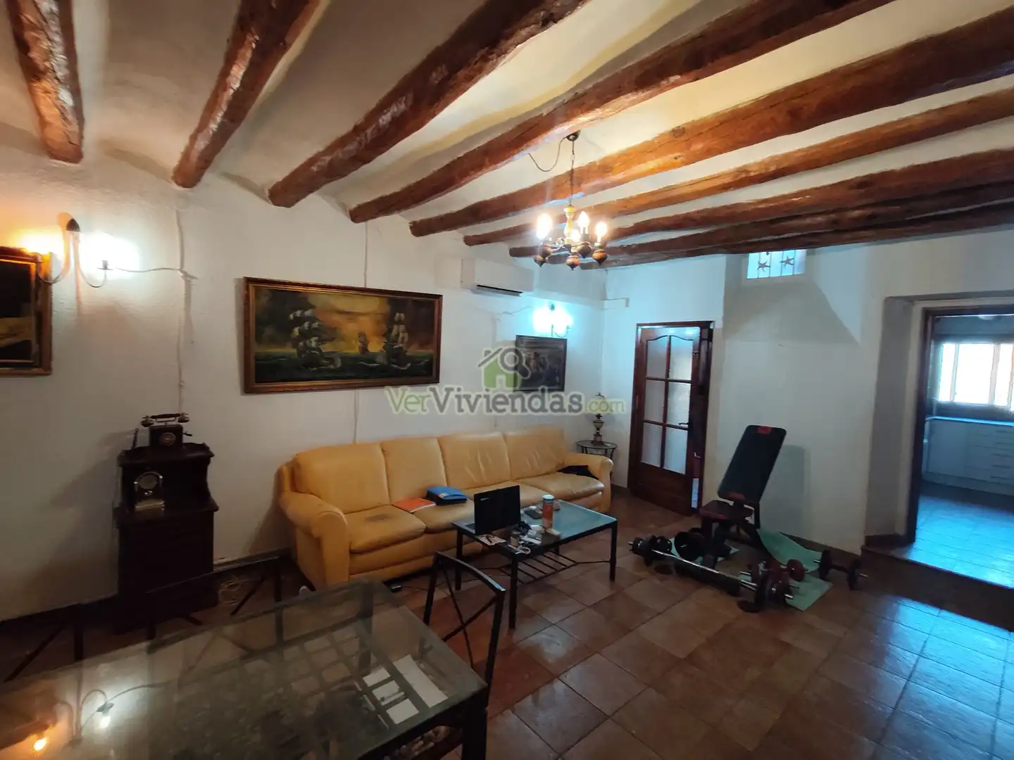 Sala de estar de Casa adosada en venta en Sant Esteve Sesrovires, Barcelona