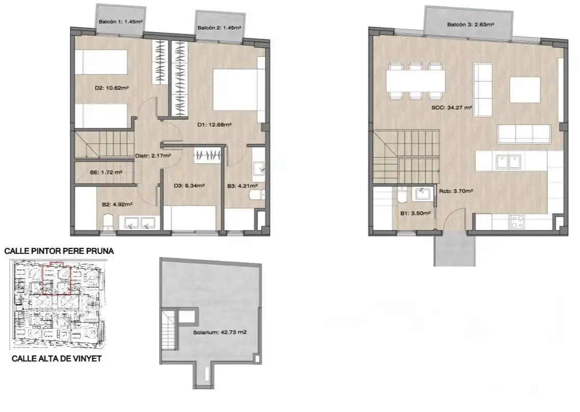 Piso en venta en Can Pei