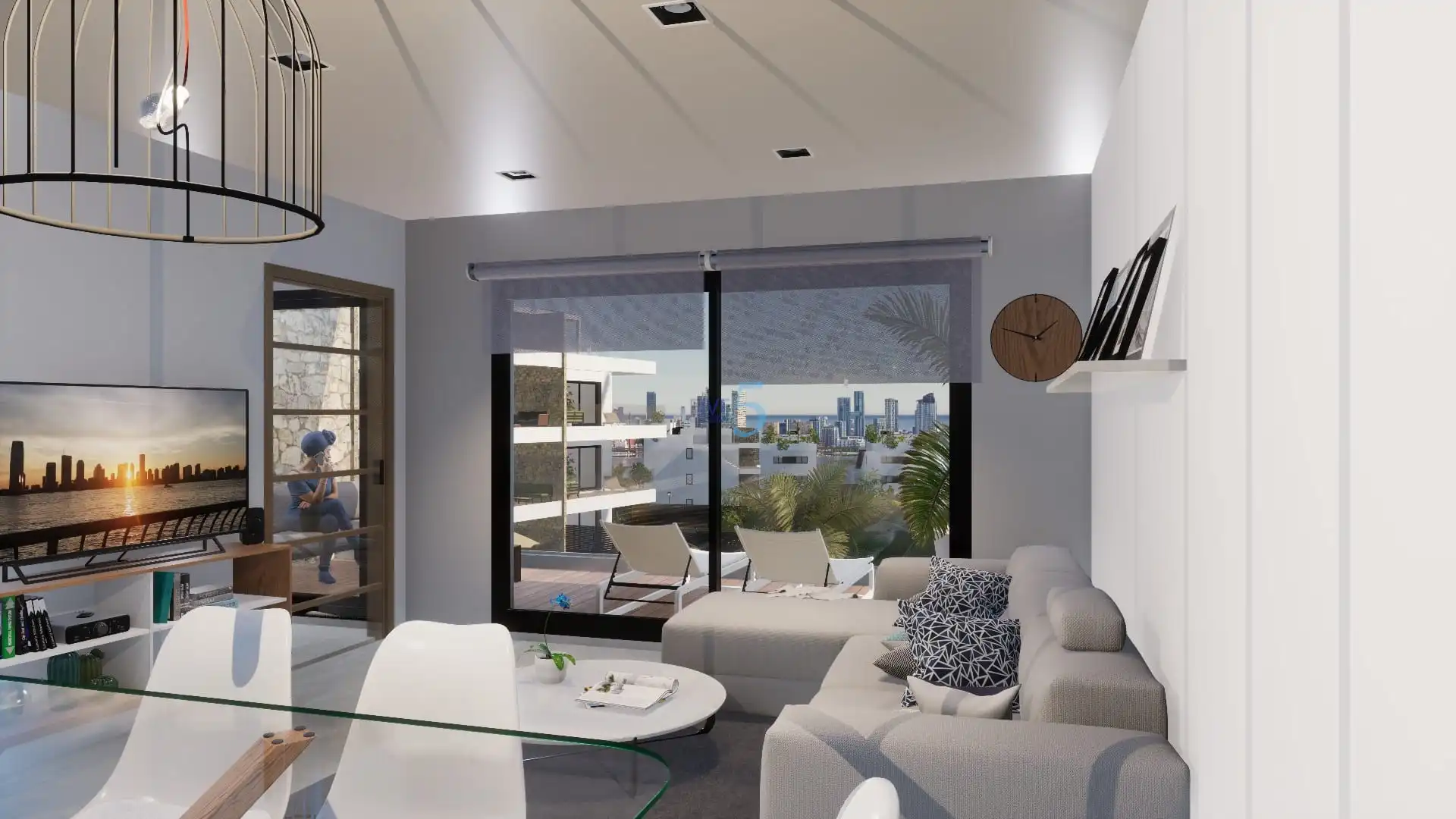 Flat with pool for sale in Balcón de Finestrat - Terra Marina, imagen 11