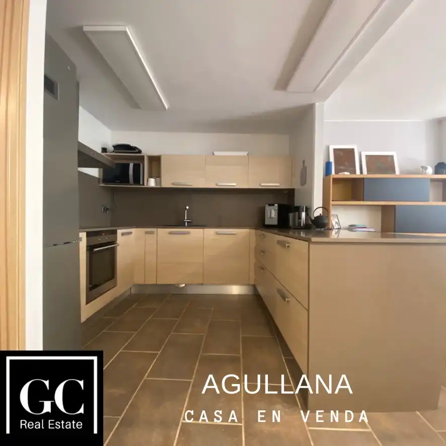 Cuina de Casa adosada en venda en Agullana amb Calefacció i Terrassa