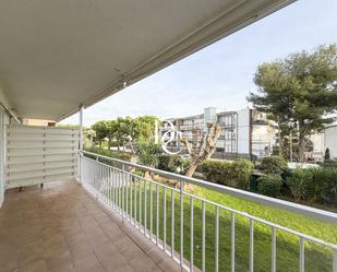 Exterior view of Flat for sale in Sitges  with Air Conditioner, Heating and Private garden