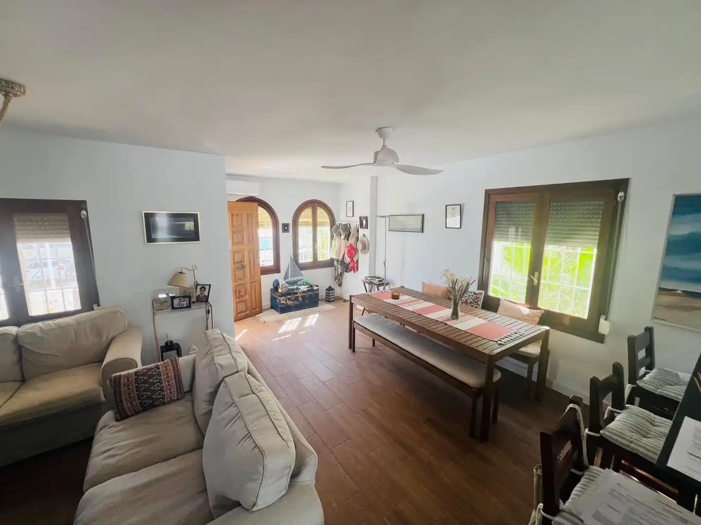 Living room of Detached homes for sale in Torremolinos  with Air Conditioner and Private garden