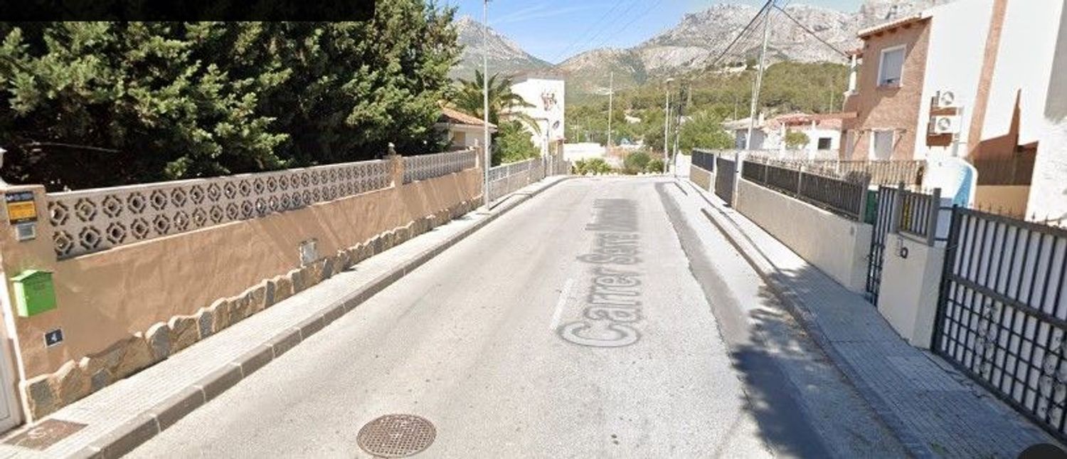 Vista exterior de Pis en venda en La Nucia