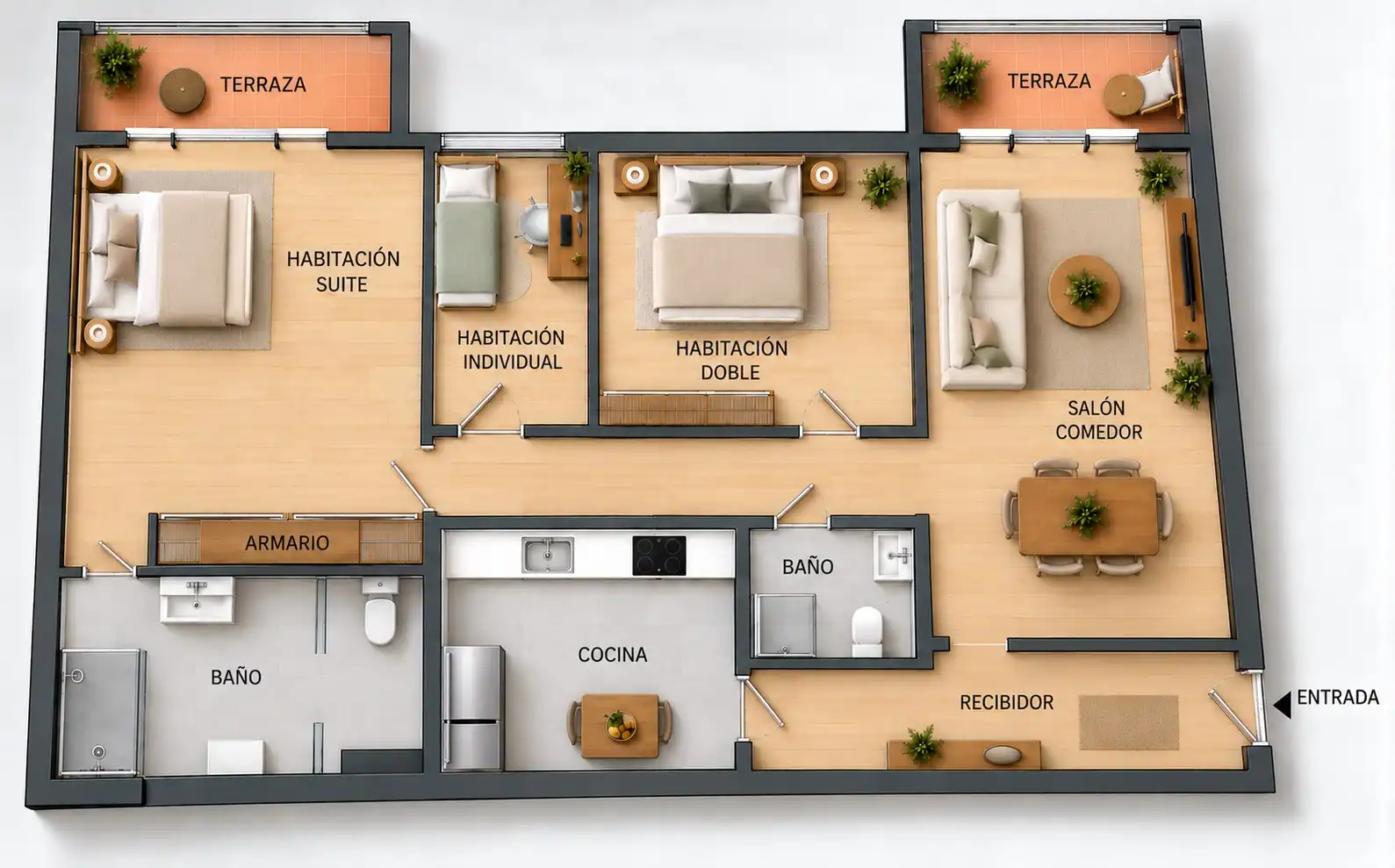 Flat for sale in Poblenou  