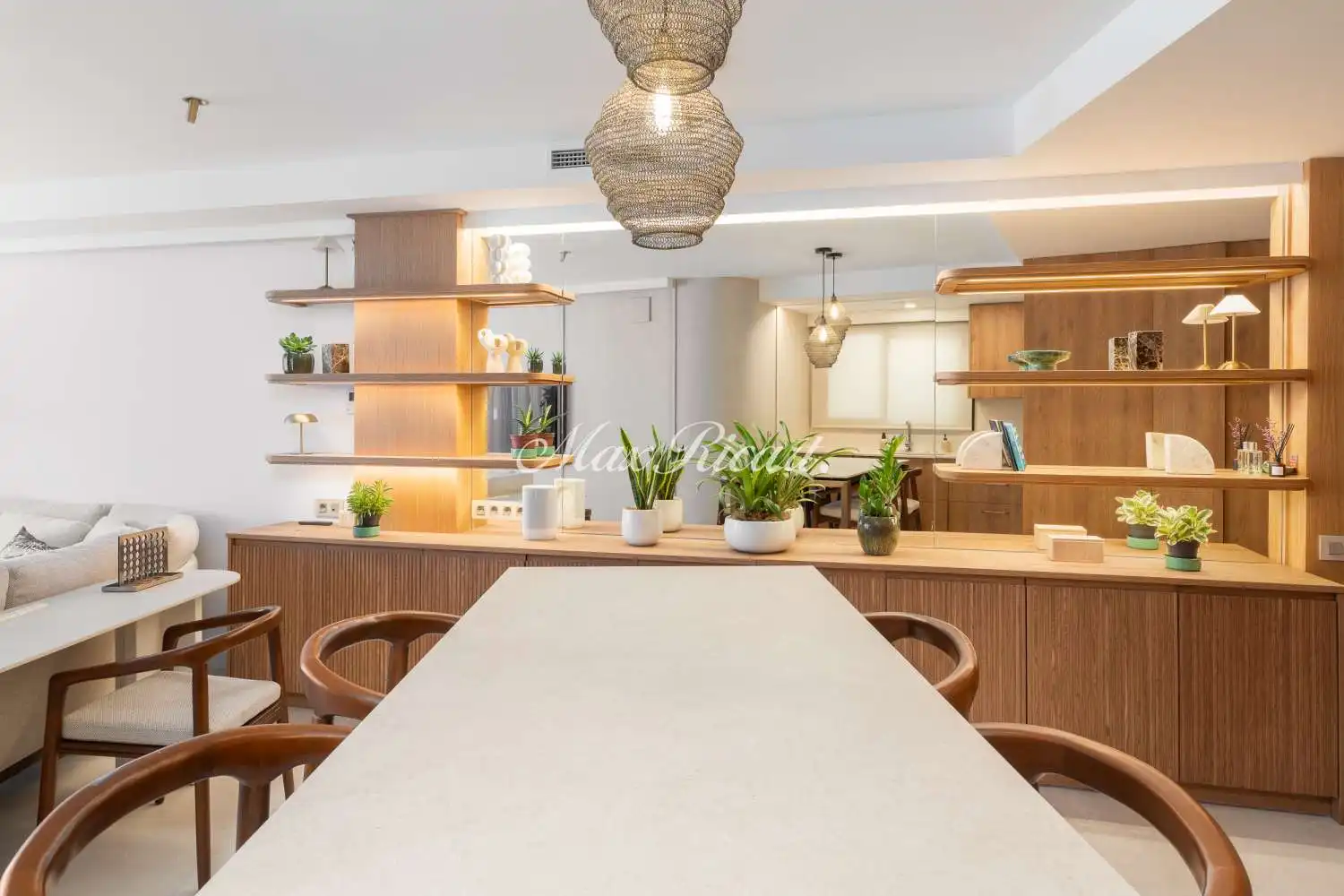 Kitchen of Attic for rent in Barcelona  with Air Conditioner, Heating and Terrace