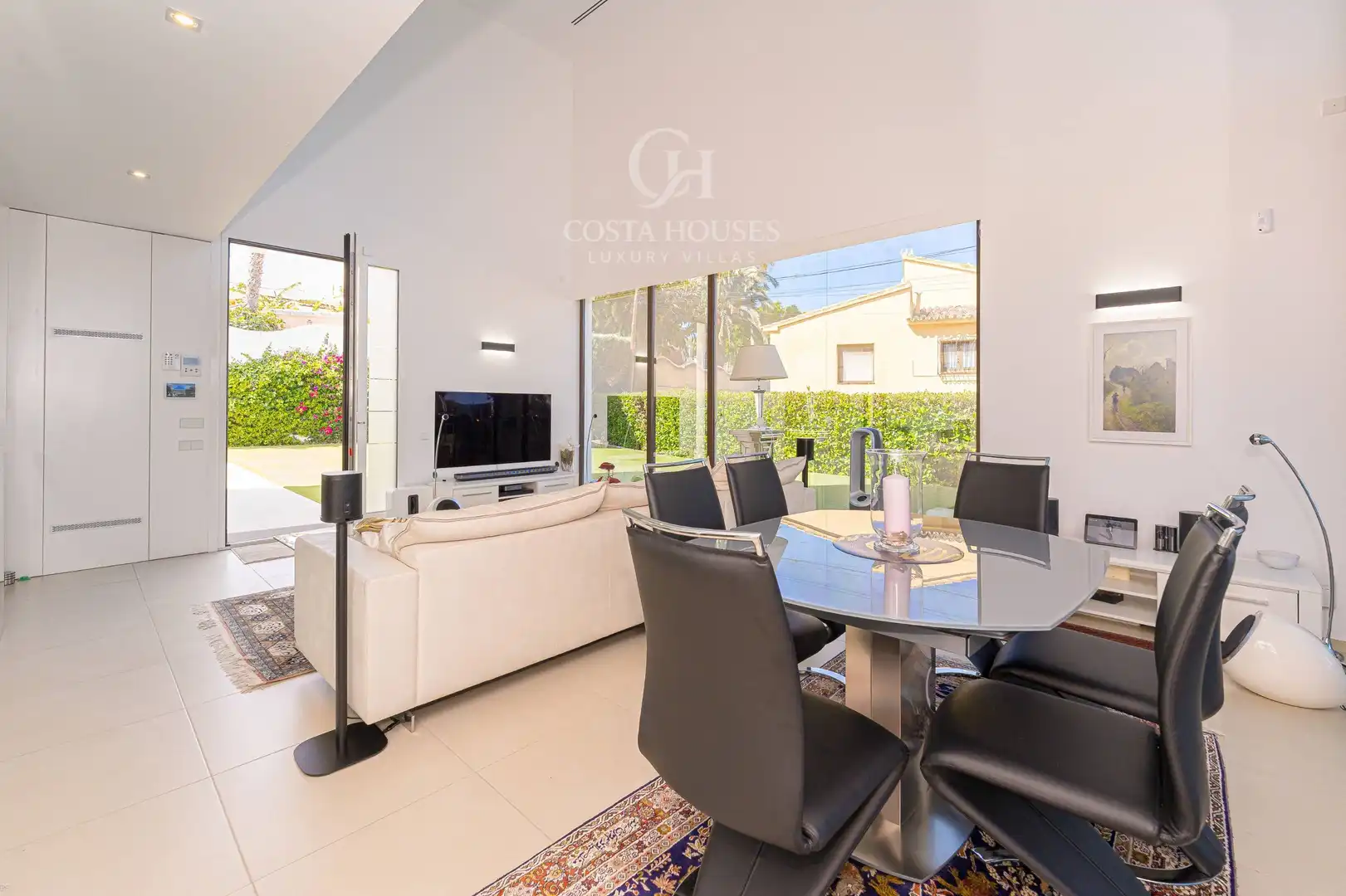 Exterior view of Houses for sale in Moraira  with Air Conditioner, Heating and Private garden