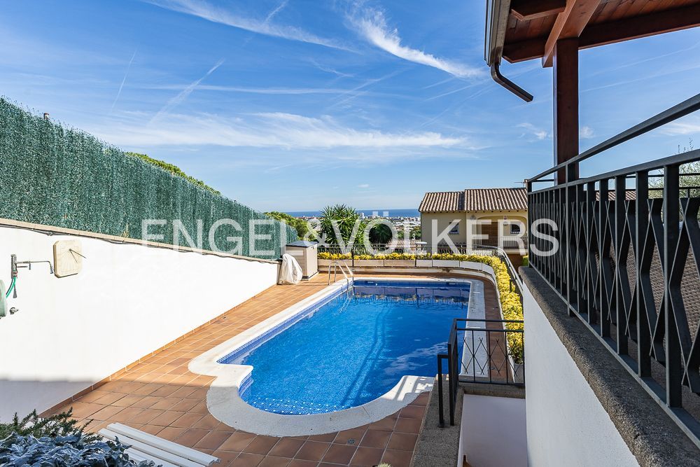 Swimming pool of House or chalet for sale in Premià de Dalt  with Heating, Private garden and Terrace