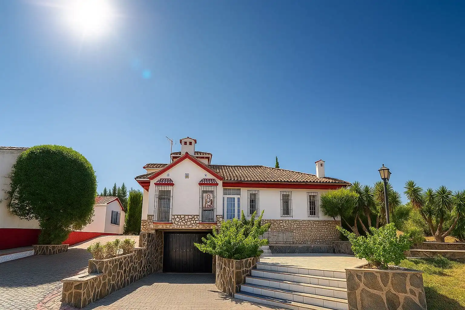 Vista exterior de Casa o chalet en venta en Montilla con Aire acondicionado, Jardín privado y Terraza