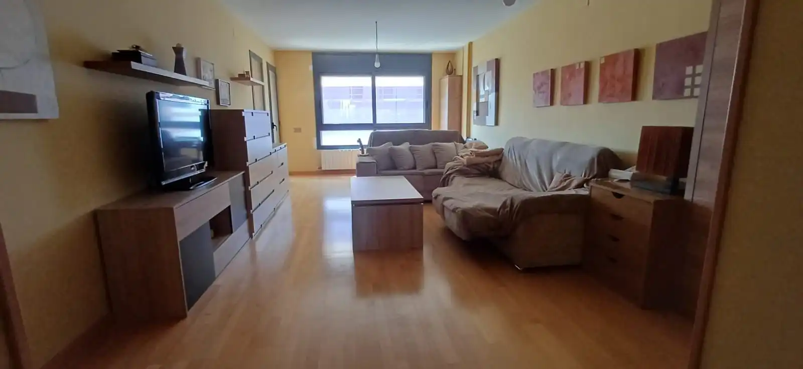 Living room of Flat for sale in Lleida  with Air Conditioner, Heating and Storage room