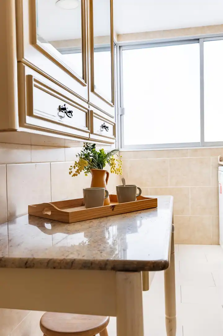 Kitchen of Flat for sale in Valencia  with Air Conditioner