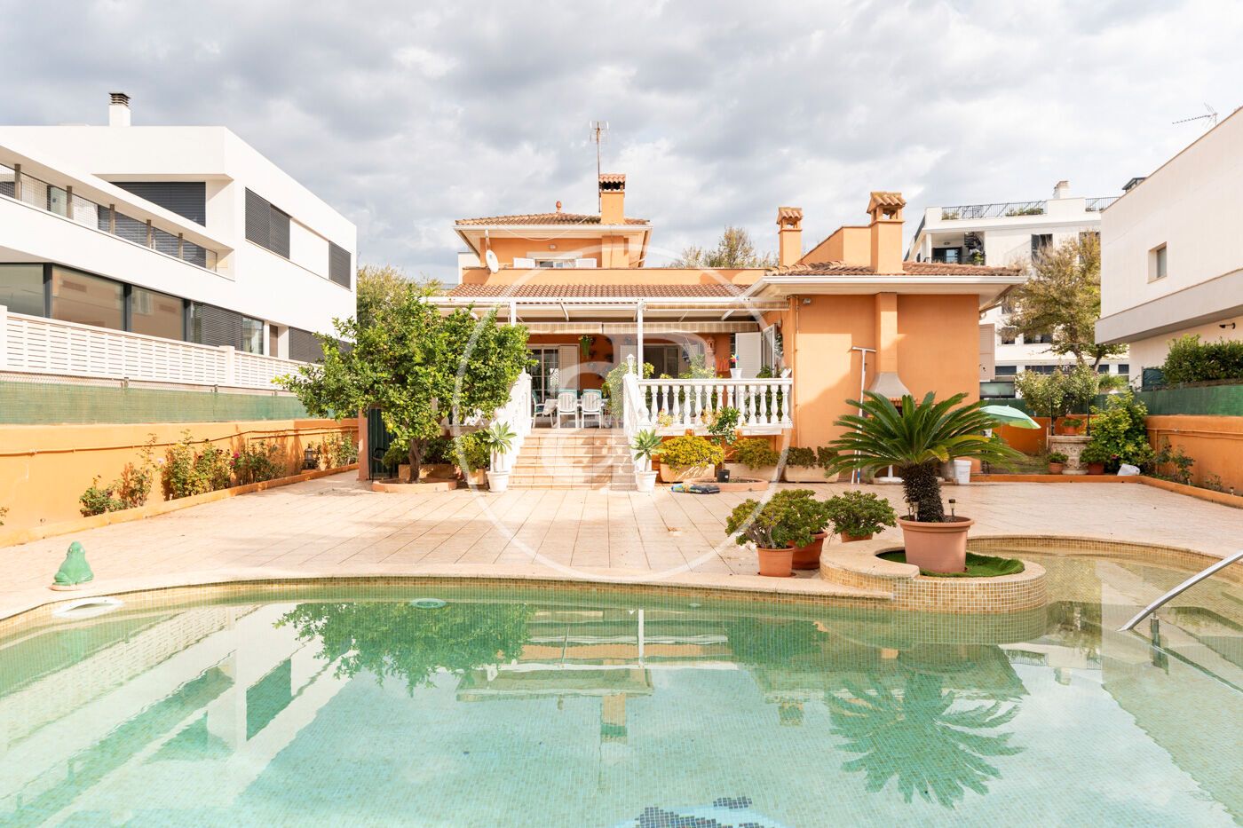 Garden of House or chalet for sale in  Palma de Mallorca  with Air Conditioner, Heating and Private garden