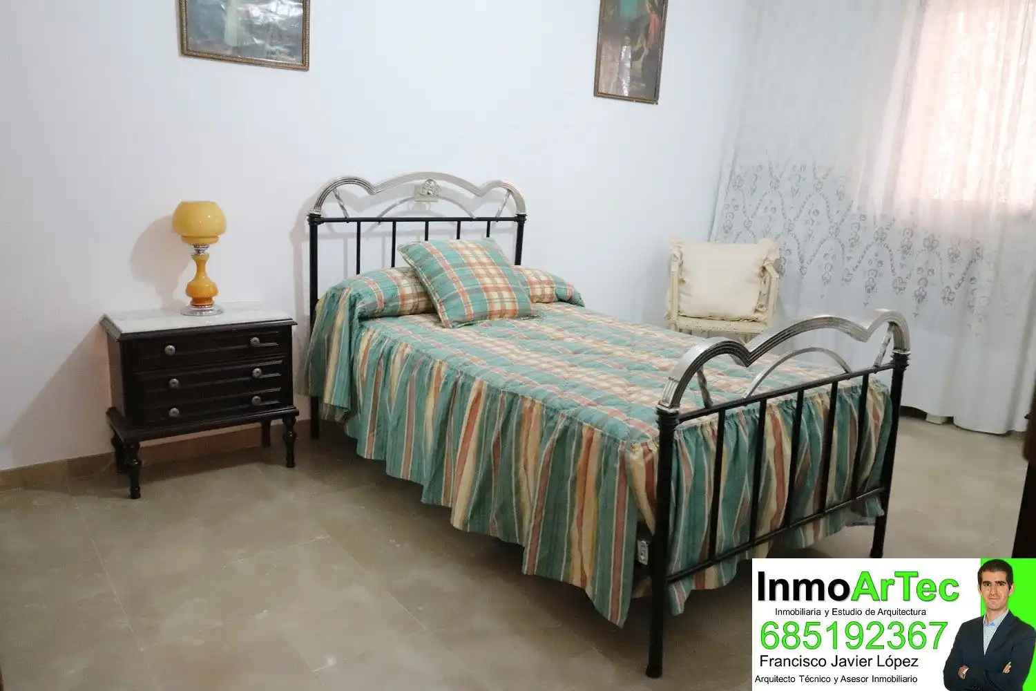 Schlafzimmer von Wohnung zum Verkauf in Íllora mit Klimaanlage und Terrasse