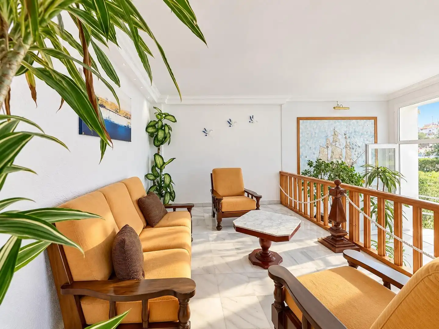 Sala de estar de Ático en venta en Laguna Beach