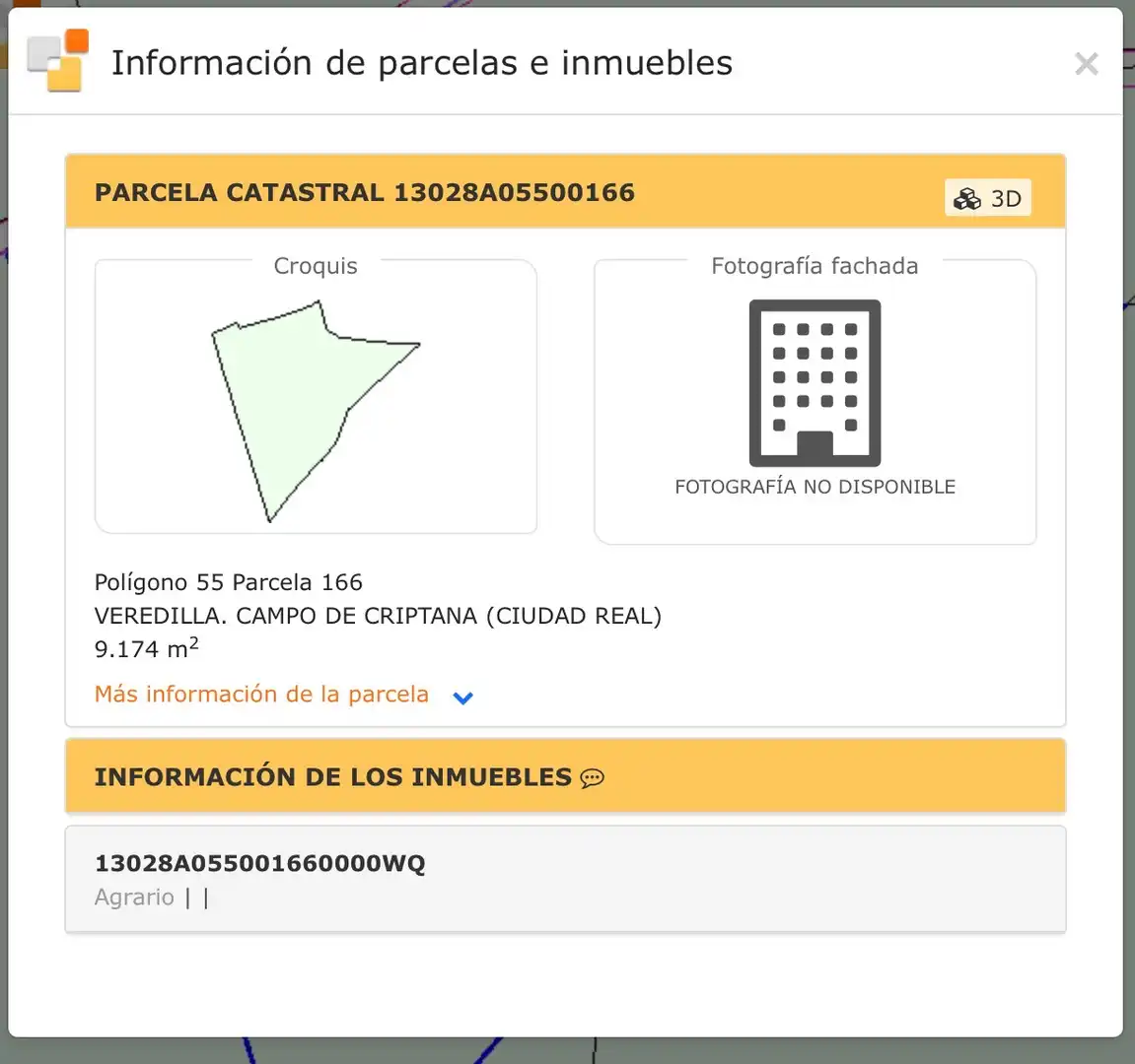 Terreny rústic en venda a Calle Campoamor
