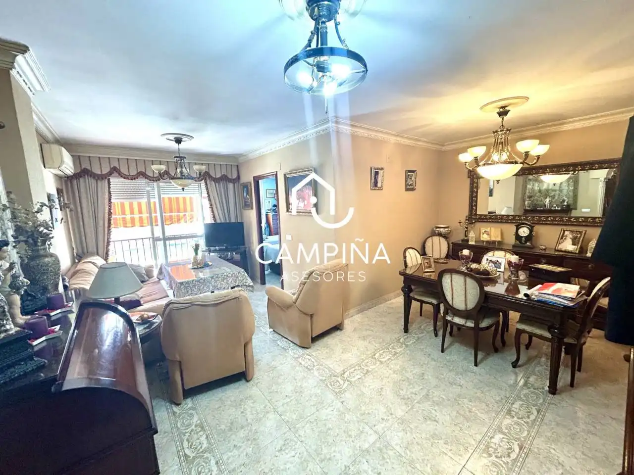Sala de estar de Piso en venta en Niebla con Balcón