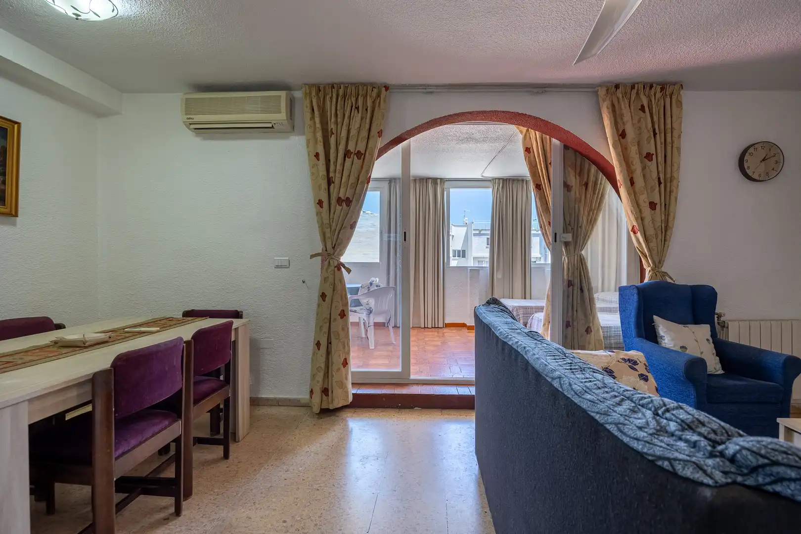 Sala de estar de Ático en venta en Benidorm con Amueblado