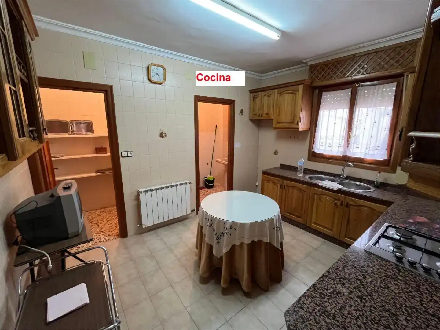 Kitchen of Flat for sale in Bonete  with Private garden, Terrace and Storage room